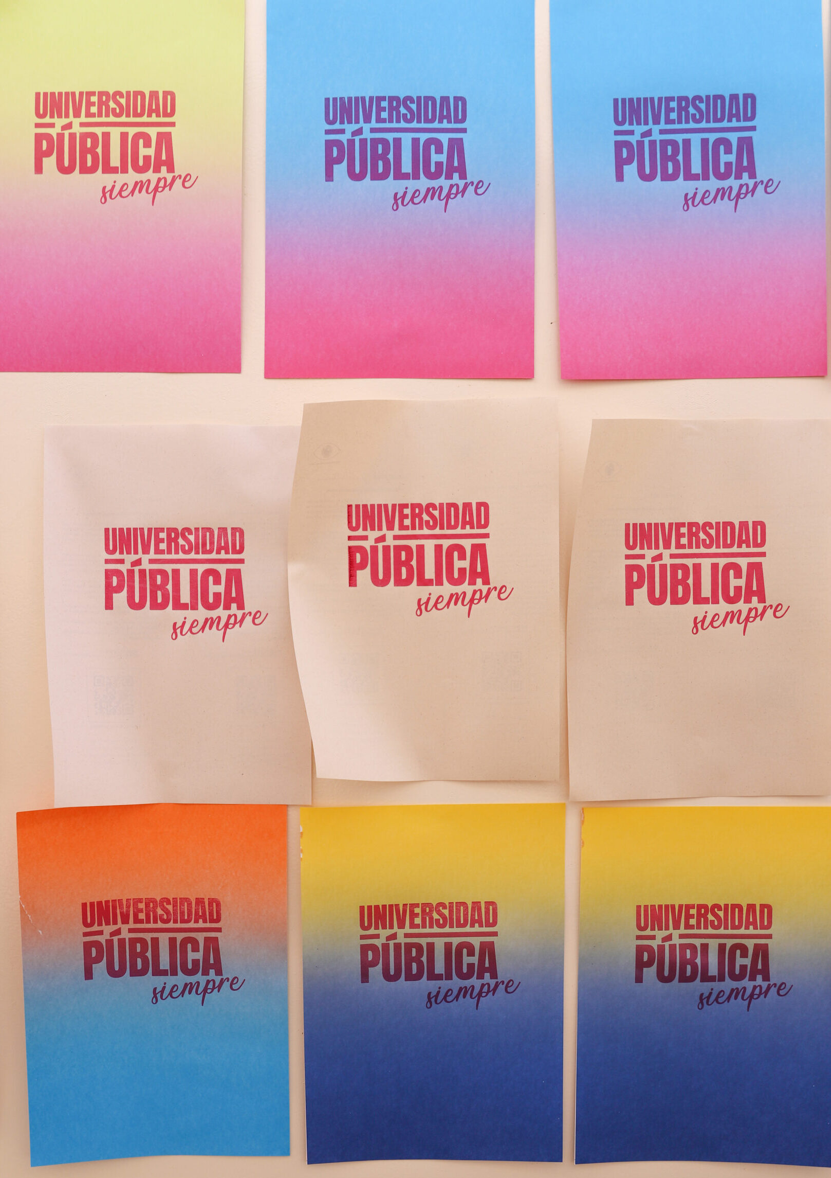 Afiches Universidad Pública